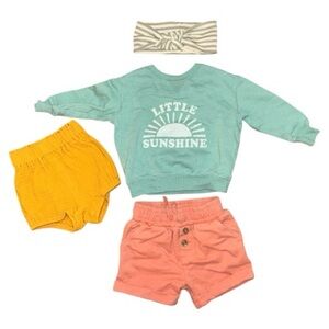 Little girls bundle set of 4 items